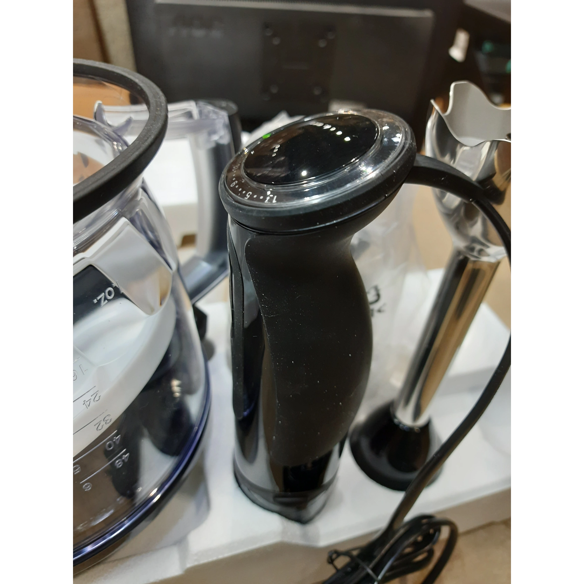 Блендер погружной Braun MQ5277BK 1000Вт черный (уценка)